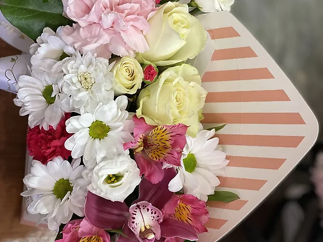 Конверт з квітами