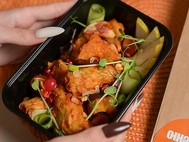 Голубці з мяса домашньої курки