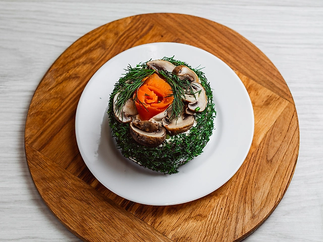 Салат "Сніговий краб"