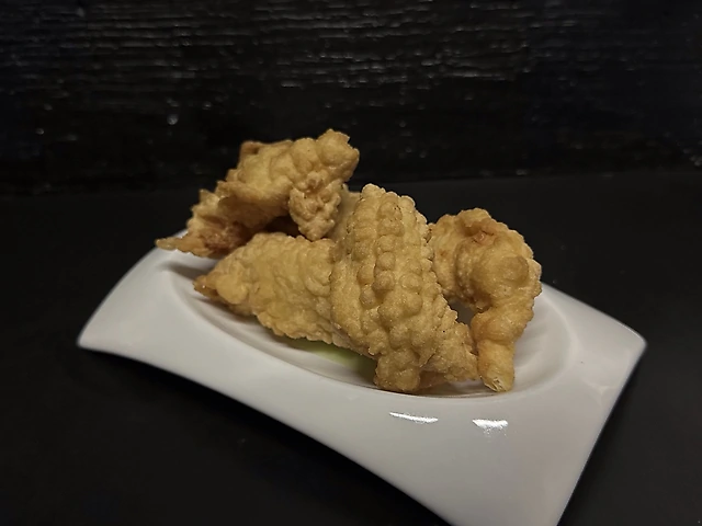 Креветки тигрові у солодкому соусі васабі