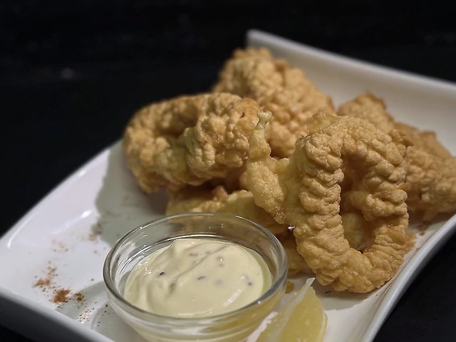 Кальмари фрі у пивному клярі