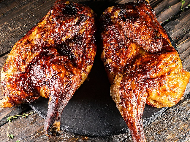 Перепілка на грилі