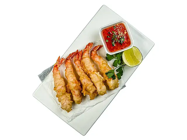 Креветки Темпура