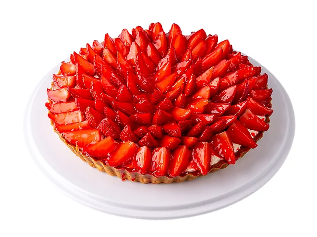 Пиріг із полуницею