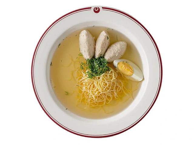 Дитячий суп з фрикадельками та лапшою