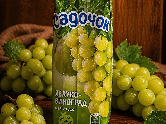 Сок садочек виноград