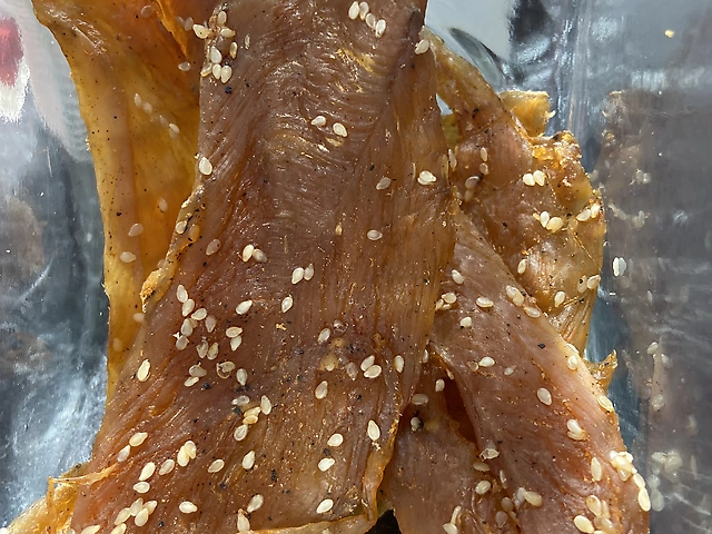 Чипсы куриные с кунжутом