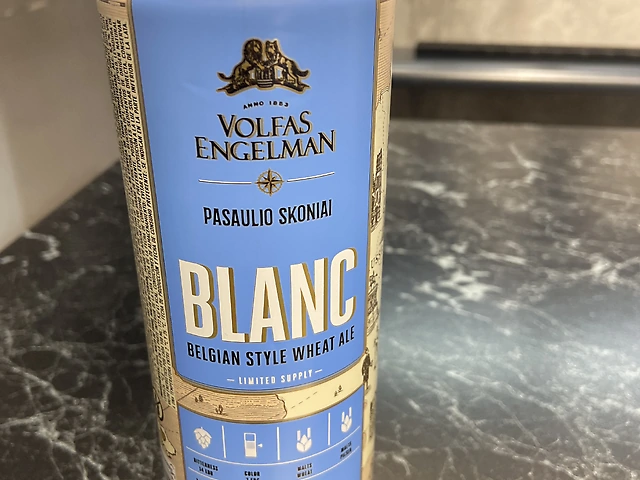 Пиво в банках BLANC