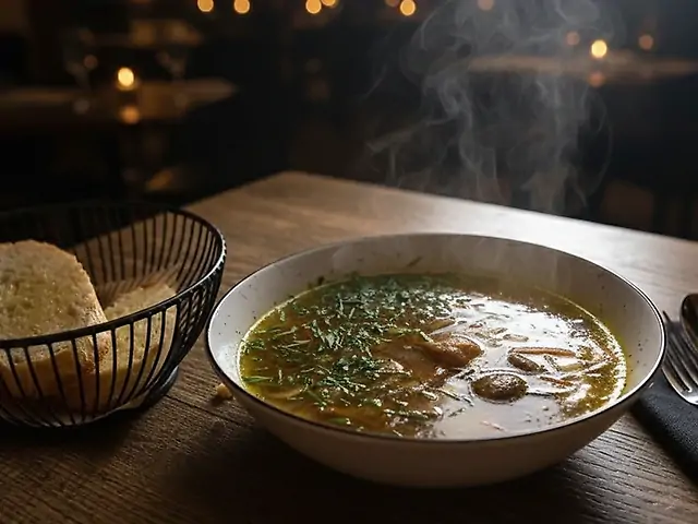 Грибна юшка