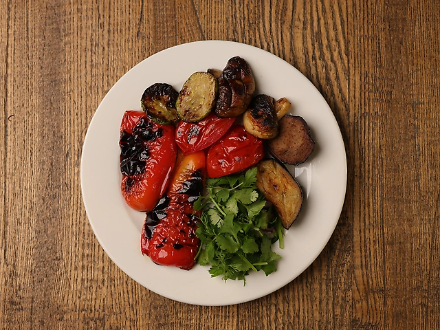 Овочі на мангалі