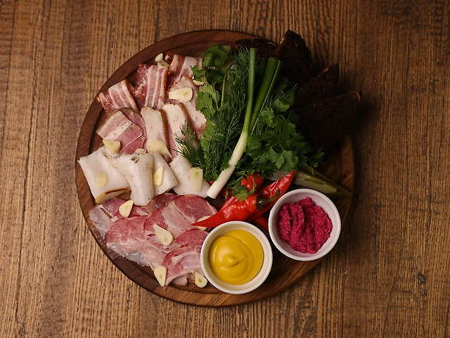 Чотири види домашнього сала