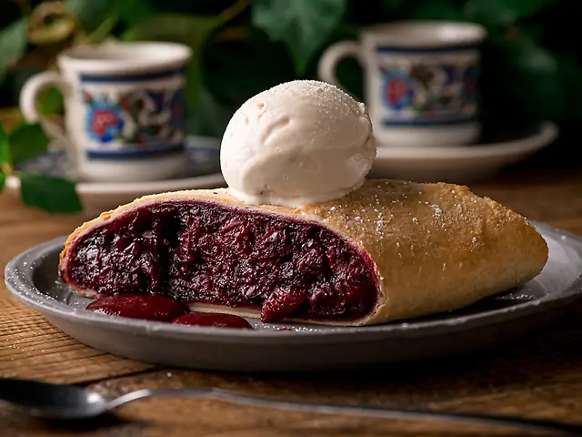 Штрудель вишневий