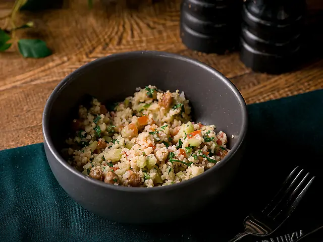 Кус-кус з овочами