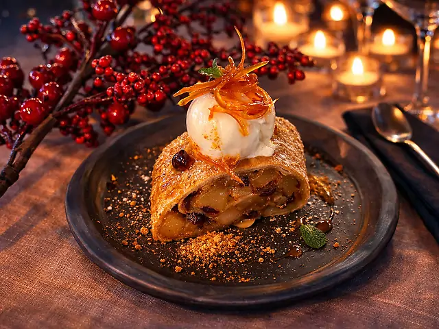 Грушевий штрудель