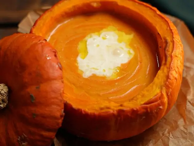 Гарбузовий крем суп