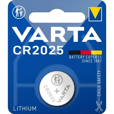 Батарейка Varta CR 2025, 1шт (29340)