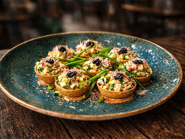 А-la "Крабовий" у хрусткому Пані Пурі