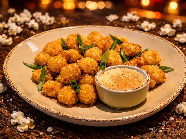 Попкорн із курки з спайс соусом