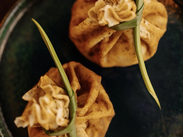 Млинці з куркою та трюфелем