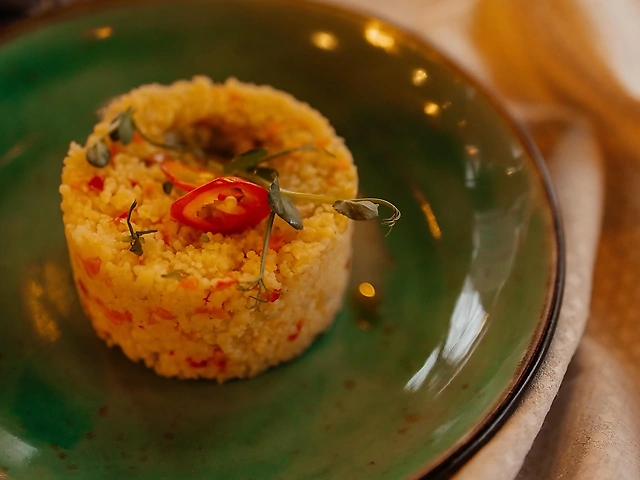 Кускус з овочами