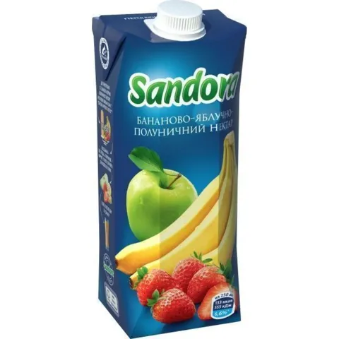 Сік Sandora Банан-Ябл-Полун нектар 0,5л (46705)