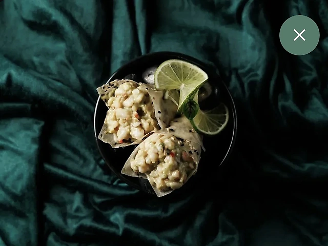 Хенд рол з креветками