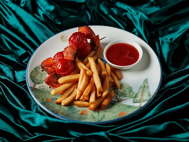 Шашлички з лосося