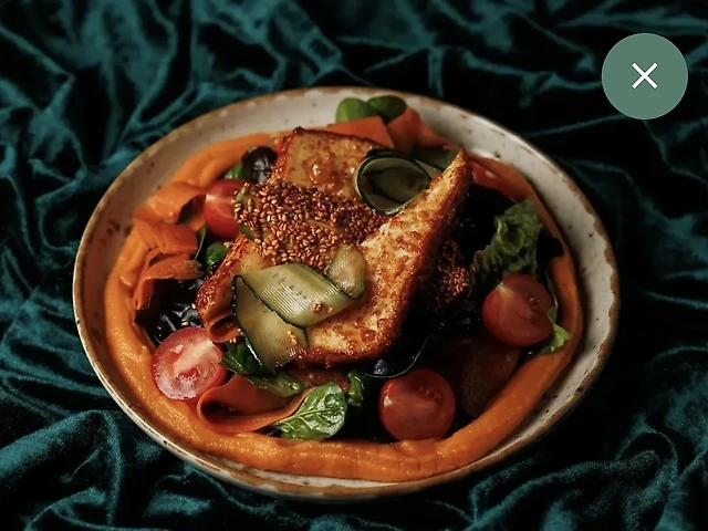 Салат з мусом папайї