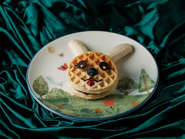 Дитячі вафлі Зайчик