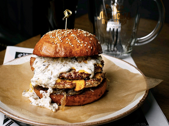 Бургер "трюфельний"