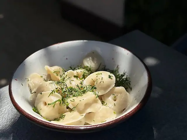 Пельмені з домашньої курки
