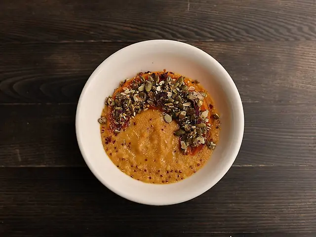 Амарантова солодка каша з гарбузом