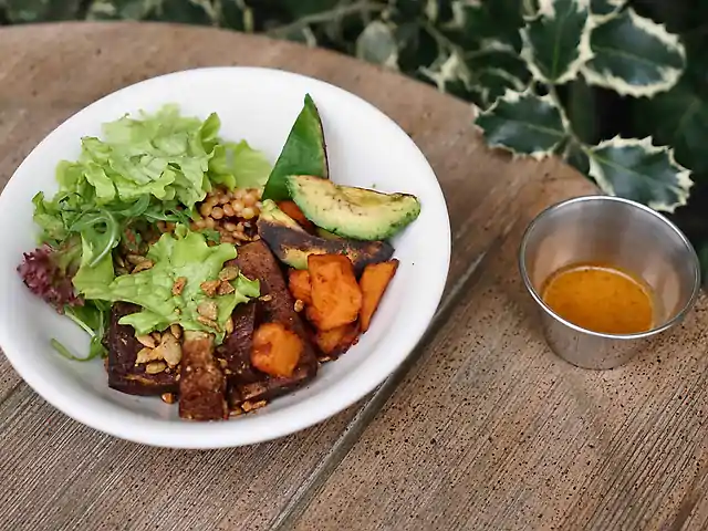 Теплий боул з тофу