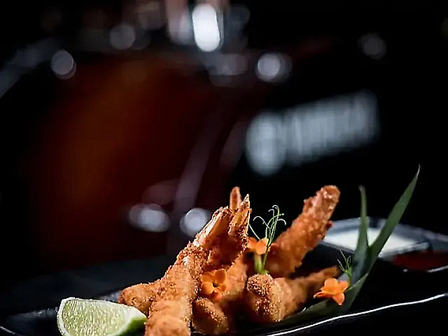 Хрумкі тигрові креветки