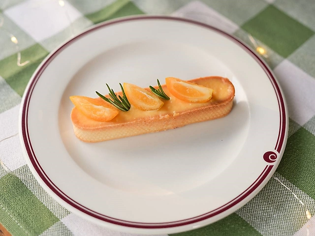 Тарта з мандарином