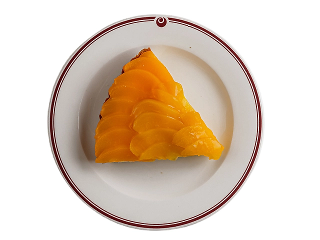 Пиріг із персиком