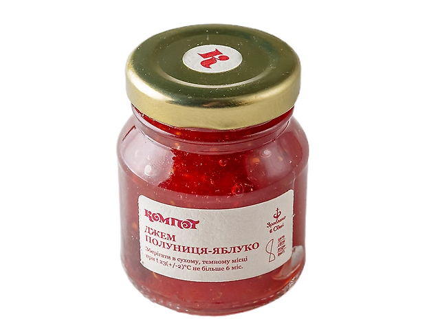 Джем яблуко-полуниця 80г