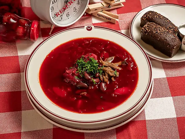 Червоний борщ пісний