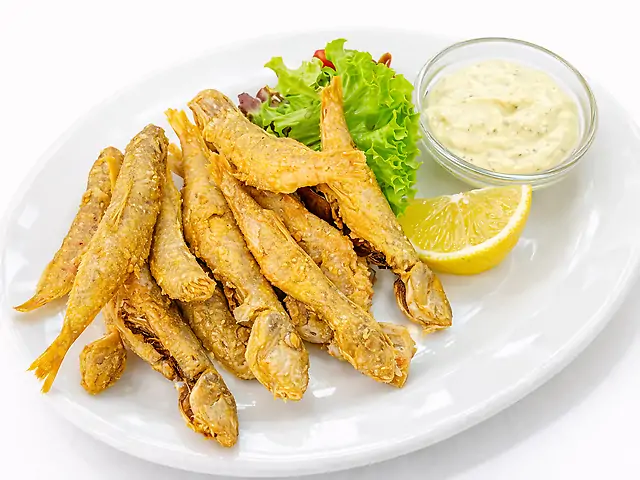 Барабуля з соусом тар-тар