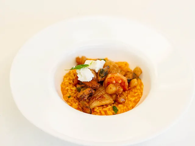 Ризото з морепродуктами