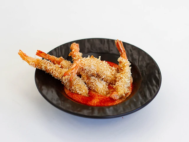 Креветки в гостро-вершковому соусі