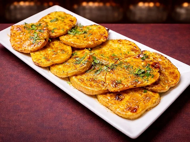 Картопля запечена на вугіллі