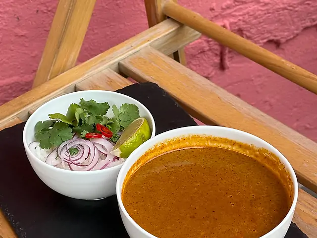 Карі суп з куркою