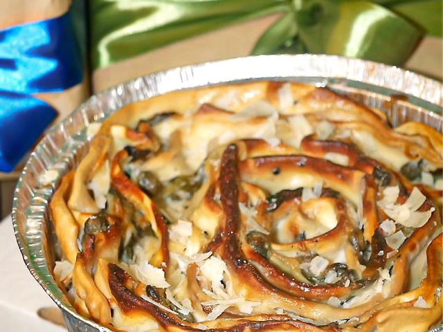 Лазанья з рибою