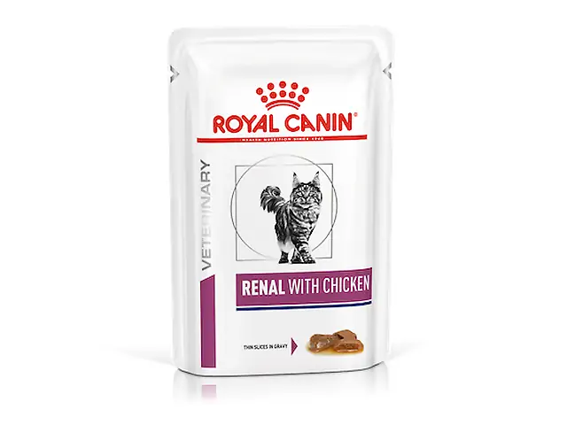 Royal Canin CatVetDiet RENAL Chicken CAT, дієтичний паучі для кішок при захворюваннях нирок, курка, 85гр