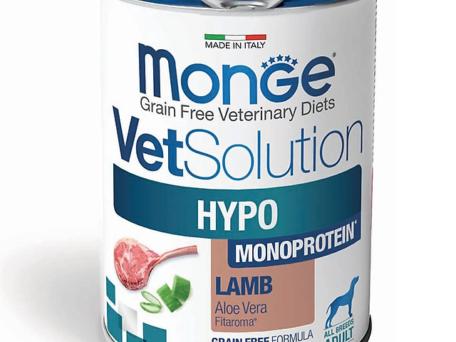 Monge VetSolution Canine Hypo Monoprotein Lamb, ягня 400 гр.