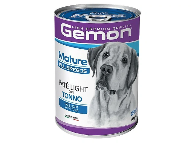 GEMON DOG WET Adult Light Tuna паштет, тунець 400гр