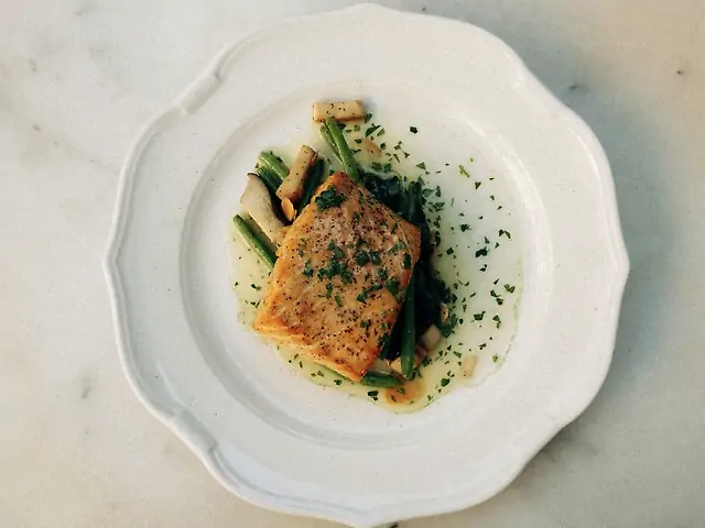 Salmon steak