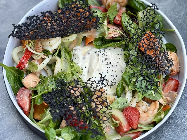 Салат з морепродуктами