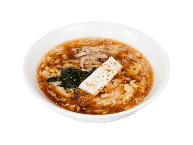 Японский суп с крабом